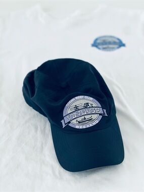 Ocean Reef Club Miami Vintage Weekend White t-shirt Long Sleeves & Hat.